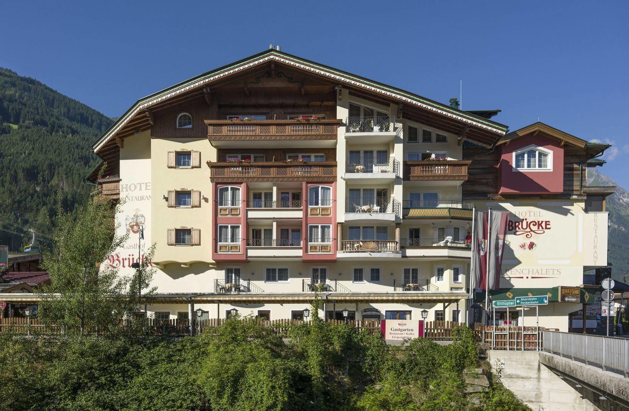 Alpenchalet Brücke Mayrhofen Exterior foto